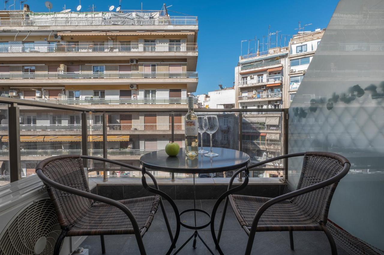Kolomvou New Building Flat Daire Selanik Dış mekan fotoğraf